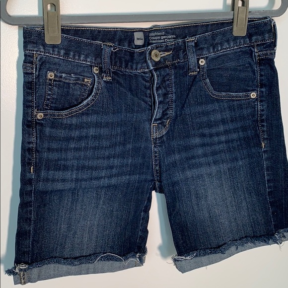 🎉3x$15🎉Mossimo Boyfriend Dark Wash Shorts Size 2 - Picture 2 of 9